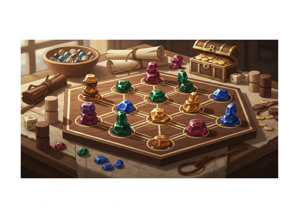 AI-generated illustration of a game